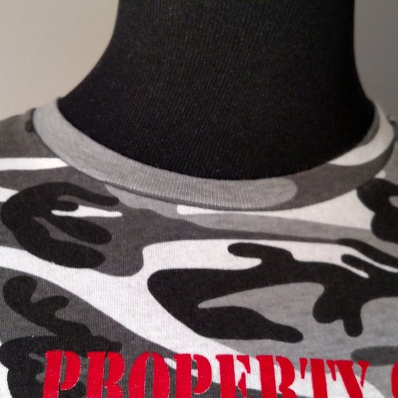 CODE V PROPERTY OF WAR XXL FOOTBALL EST. 2011 CAMOUFLAGE ADULT T SHIRT - SIZE XL - Picture 5 of 13